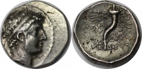 Griechische Münzen, SYRIA. SELEUKIDISCHES KÖNIGREICH. Demetrios I. Soter 162-150 v. Chr. Drachme. 4.70 g. Silber. Sehr schön-vorzüglich