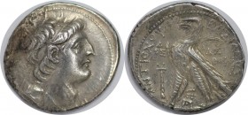 Griechische Münzen, SELEUCIA. SELEUKIDISCHES KÖNIGREICH, Antiochos VII Euergetes, 138 - 129 v. Chr: Tetradrachme, 13.90 g. Silber. Vorzüglich