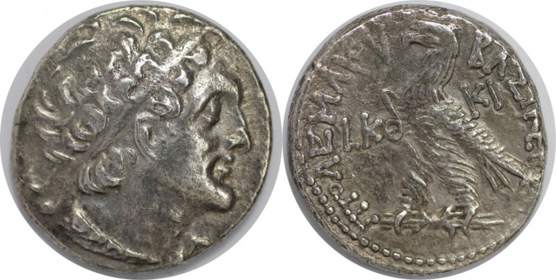 Griechische Münzen, AEGYPTUS. Ptolemaios II., 285-246 v. Chr. Tetradrachme. 13.5...