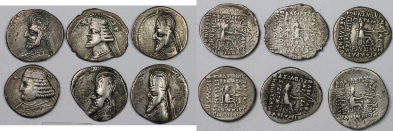 Griechische Münzen, Lots und Samlungen griechischer Münzen. Parthien. 123 v.Chr ...