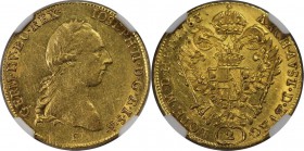 RDR – Habsburg – Österreich, RÖMISCH-DEUTSCHES REICH. Josef II. (1765-1790). 2 Dukaten 1783 E, Gold. KM 1876. NGC AU 55 (Princeps Collection)