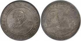 Altdeutsche Münzen und Medaillen, BRAUNSCHWEIG - WOLFENBÜTTEL. Augustus II. (1635-66). Taler ND (ca. 1652), Zellerfeld. Silber. Dav. 6362. KM 447.1. E...