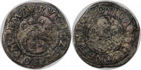 Altdeutsche Münzen und Medaillen, Minden-Bistum. Anton von Schauenburg (1587-1599). 1/24 Taler (Groschen) 1594. Schön. Selten!