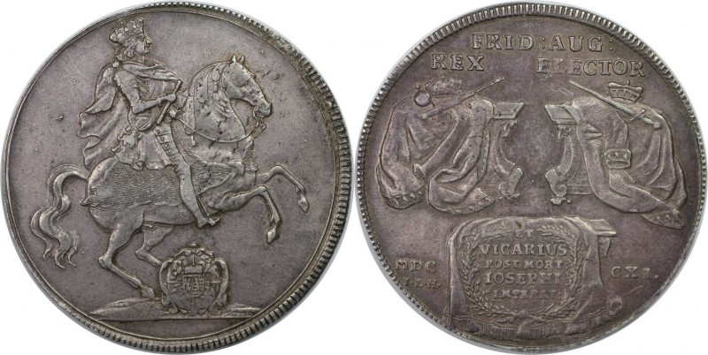 Altdeutsche Münzen und Medaillen, SACHSEN, KURFÜRSTENTUM Friedrich August I., 16...
