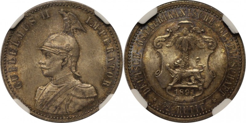Deutsche Münzen und Medaillen ab 1871, DEUTSCHE KOLONIEN. Wilhelm II. (1888-1918...