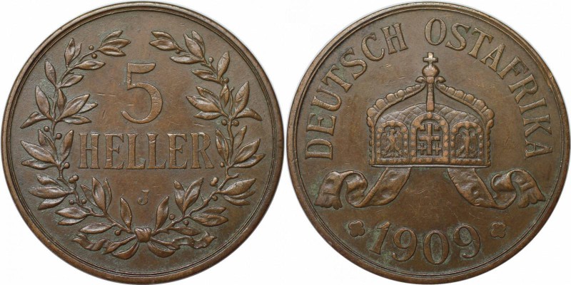Deutsche Münzen und Medaillen ab 1871, DEUTSCHE KOLONIEN. Deutsche Ostafrika 5. ...