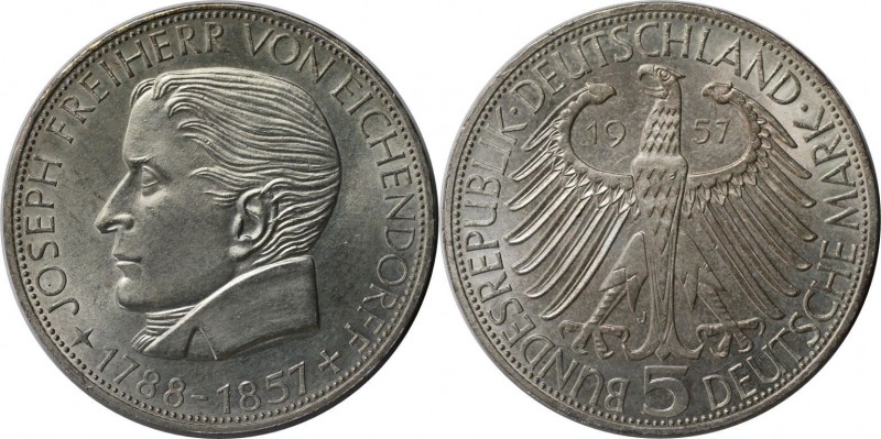 Deutsche Münzen und Medaillen ab 1945, BUNDESREPUBLIK DEUTSCHLAND. 100. Todestag...