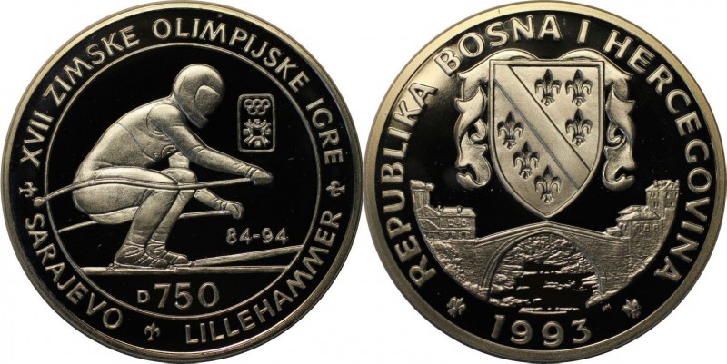 Europäische Münzen und Medaillen, Bosnien und Herzegowina / Bosnia and Herzegovi...