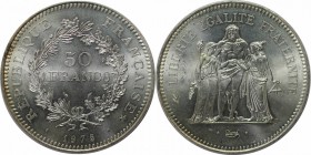Europäische Münzen und Medaillen, Frankreich / Lothringen. 50 Francs 1975. Stempelglanz.