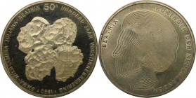 Europäische Münzen und Medaillen, Niederlande / Netherlands. 50 Gulden 1990, Silber. 0.74 OZ. Stempelglanz