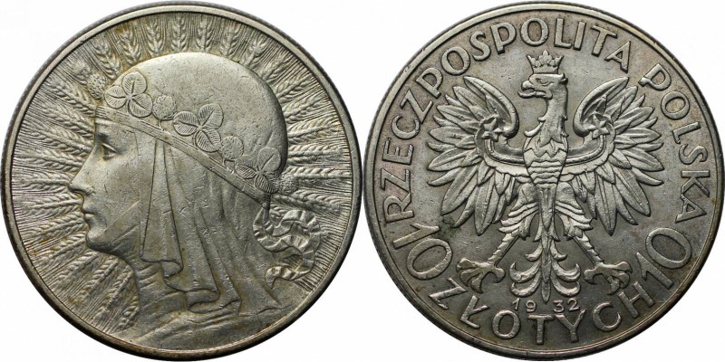 Europäische Münzen und Medaillen, Polen / Poland. Königin Jadwiga. 10 Zloty 1932...