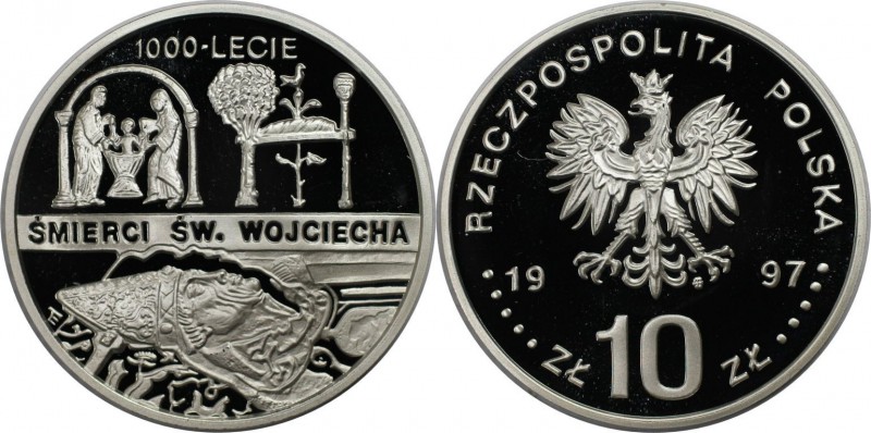 Europäische Münzen und Medaillen, Polen / Poland. Birth and Funeral scenes.10 Zl...