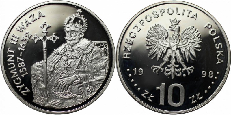 Europäische Münzen und Medaillen, Polen / Poland. Sigismund III (1587-1632) seat...