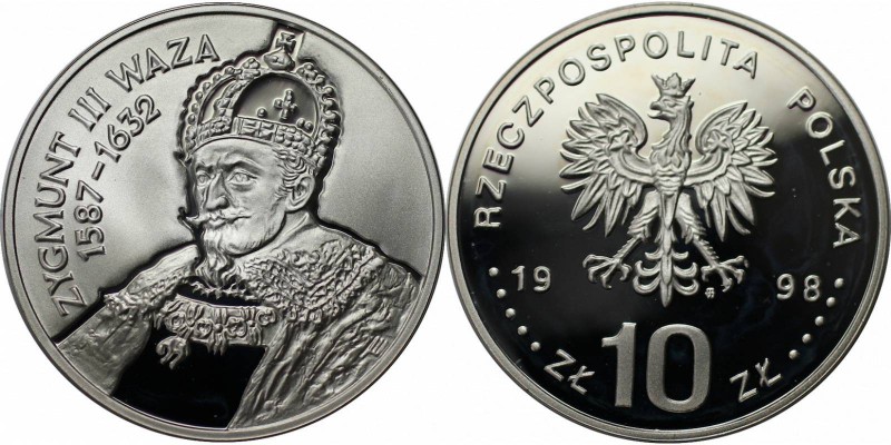 Europäische Münzen und Medaillen, Polen / Poland. Sigismund III (1587-1632). 10 ...