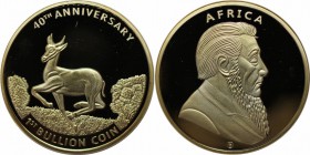 Weltmünzen und Medaillen, Africa. Medal. Polierte Platte