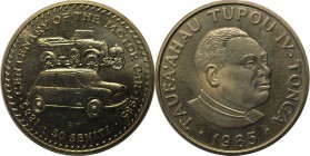 Weltmünzen und Medaillen, Tonga. 50 Seniti 1985. Stempelglanz