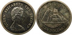 Weltmünzen und Medaillen, Tuvalu. 10 Dollars 1979. Silber. 0.56 OZ. Stempelglanz.
