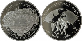 Weltmünzen und Medaillen, Vereinigte Staaten / USA / United States. San Francisco. Medaille 1994, Silber. Polierte Platte