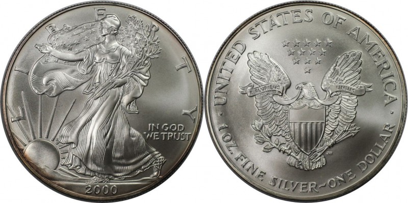 Weltmünzen und Medaillen, Vereinigte Staaten / USA / United States. 1 Dollar 200...
