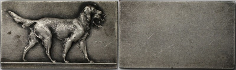 Medaillen und Jetons, Hundesport / Dog sports. V. Peters French. Medaille ND. 50...