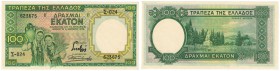 Banknoten, Griechenland / Greece. 100 Drachmai 1939. Pick: 108. UNC