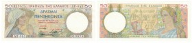Banknoten, Griechenland / Greece. 50 Drachmai 1935. Pick: 104. UNC