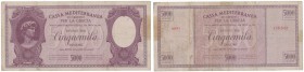 Banknoten, Griechenland / Greece. 5000 Drachmai (1941). Pick: M7. F-VF