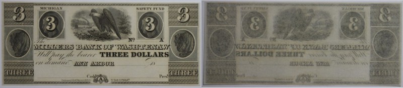 Banknoten, USA / Vereinigte Staaten von Amerika, Obsolete Banknotes. Ann Arbor, ...