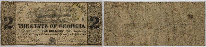 Banknoten, USA / Vereinigte Staaten von Amerika, Obsolete Banknotes. State of Ge...