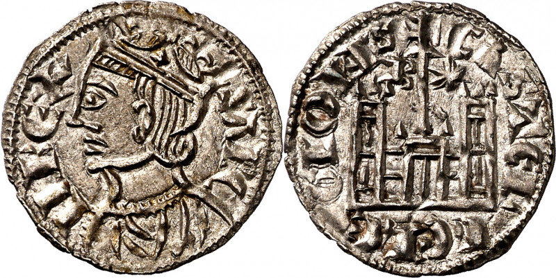 Sancho IV (1284-1295). Burgos. Cornado. (Imperatrix S4:3.3, mismo ejemplar) (AB....