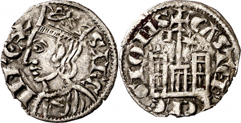 Sancho IV (1284-1295). Jaén. Cornado. (M.M. S4:3.18) (Imperatrix S4:3.18, mismo ...