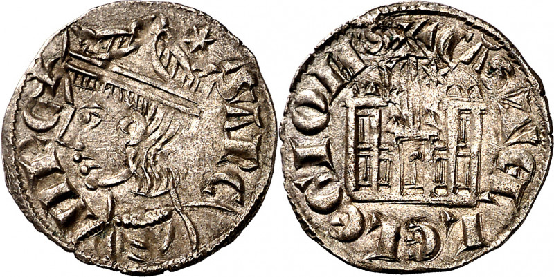 Sancho IV (1284-1295). León. Cornado. (M.M. S4:3.23) (Imperatrix S4:3.23, mismo ...