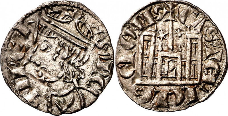 Sancho IV (1284-1295). León. Cornado. (M.M. S4:3.24) (Imperatrix S4:3.24 (50), m...