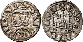 Sancho IV (1284-1295). Murcia. Cornado. (M.M. S4:3.27) (Imperatrix S4:3.27, mismo ejemplar) (AB. 300). Busto distinto. 0,76 g. MBC+.