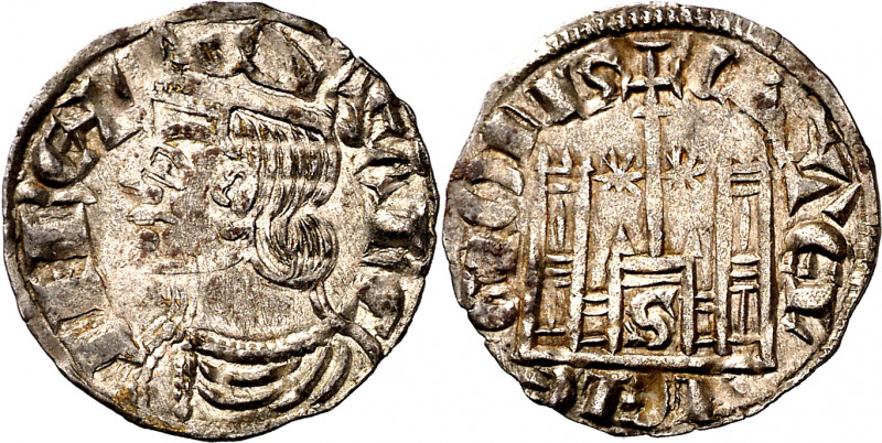 Sancho IV (1284-1295). Sevilla. Cornado. (M.M. S4:3.32) (Imperatrix S4:3.32) (AB...