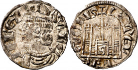 Sancho IV (1284-1295). Sevilla. Cornado. (M.M. S4:3.32) (Imperatrix S4:3.32) (AB. 301.2). Vellón rico. Atractiva. 0,83 g. EBC-.