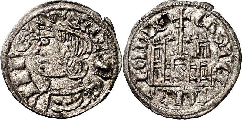 Sancho IV (1284-1295). Sevilla. Cornado. (M.M. S4:3.34) (Imperatrix S4:3.34, mis...