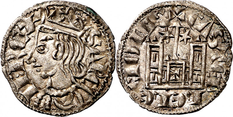 Sancho IV (1284-1295). Toledo. Cornado. (M.M. S4:3.40) (Imperatrix S4:3.40 (50),...