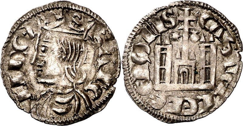 Sancho IV (1284-1295). Coruña o Santiago de Compostela. Cornado. (Imperatrix S4:...