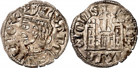 Sancho IV (1284-1295). Sin marca de ceca (taller indeterminado). Cornado. (M.M. S4:3.70) (Imperatrix S4:3.72, mismo ejemplar) (AB. 294). Vellón rico. ...