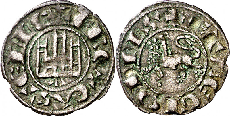 Fernando IV (1295-1312). Toledo. Dinero. (M.M. F4:2.33) (Imperatrix F4:2.33, mis...