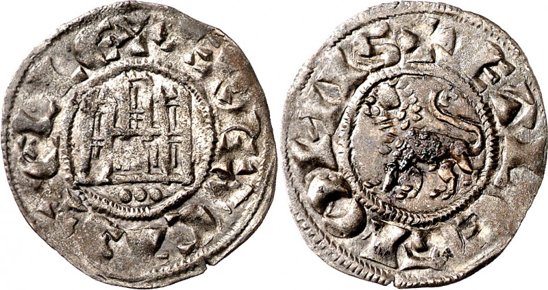 Fernando IV (1295-1312). Segovia o Salamanca. Dinero. (M.M. F4:2.43) (Imperatrix...