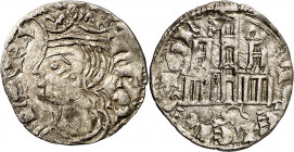 Alfonso XI (1312-1350). Sevilla. Cornado. (M.M. A11:2.16) (Imperatrix A11:2.16, mismo ejemplar) (AB. 340). Ex Áureo & Calicó 04/07/2018, nº 1229. Rara...