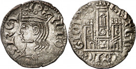 Alfonso XI (1312-1350). Toledo. Cornado. (M.M. A11:2.27) (Imperatrix A11:2.27, mismo ejemplar) (AB. 341). Vellón rico. 0,80 g. EBC-/MBC+.