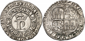 Pedro I (1350-1369). Sevilla. Real. (Imperatrix P1:12.20, mismo ejemplar) (AB. 380 var). Atractiva. Raro final de leyenda en anverso. 3,45 g. MBC+.