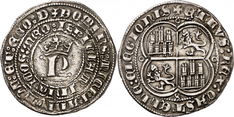 Pedro I (1350-1369). Sevilla. Real. (Imperatrix P1:12.35 (50), mismo ejemplar) (...