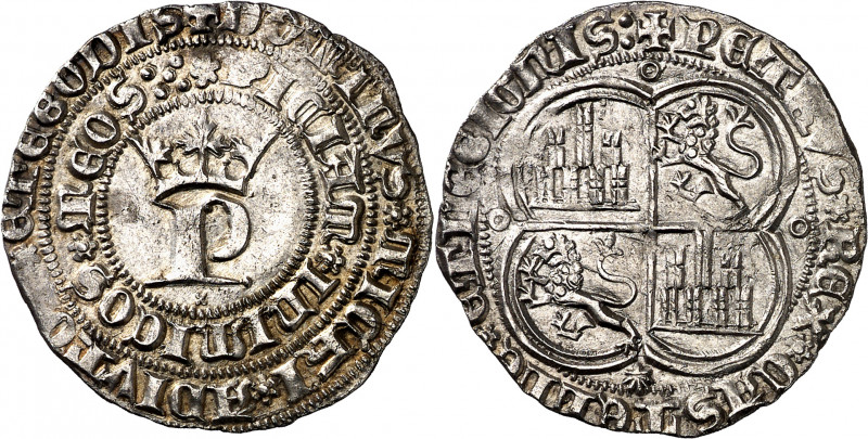 Pedro I (1350-1369). Coruña. Real. (Imperatrix P1:12.77, mismo ejemplar) (AB. 37...