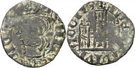 Enrique II como Pretendiente (1366-1369). Toledo. Cornado. (Imperatrix AY:1.17, mismo ejemplar) (AB. 349, como Alfonso XI). Rara. 0,72 g. BC+.
