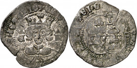 Enrique II (1369-1379). Toledo. Real de vellón de busto. (Imperatrix E2:15.63, mismo ejemplar) (AB. falta). Vellón rico. Atractiva. Rara y más así. 2,...