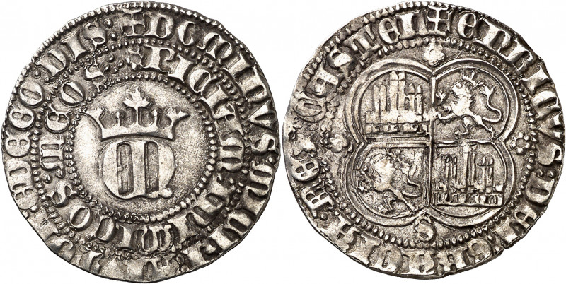 Enrique II (1369-1379). Sevilla. Real. (Imperatrix E2:22.28, mismo ejemplar) (AB...